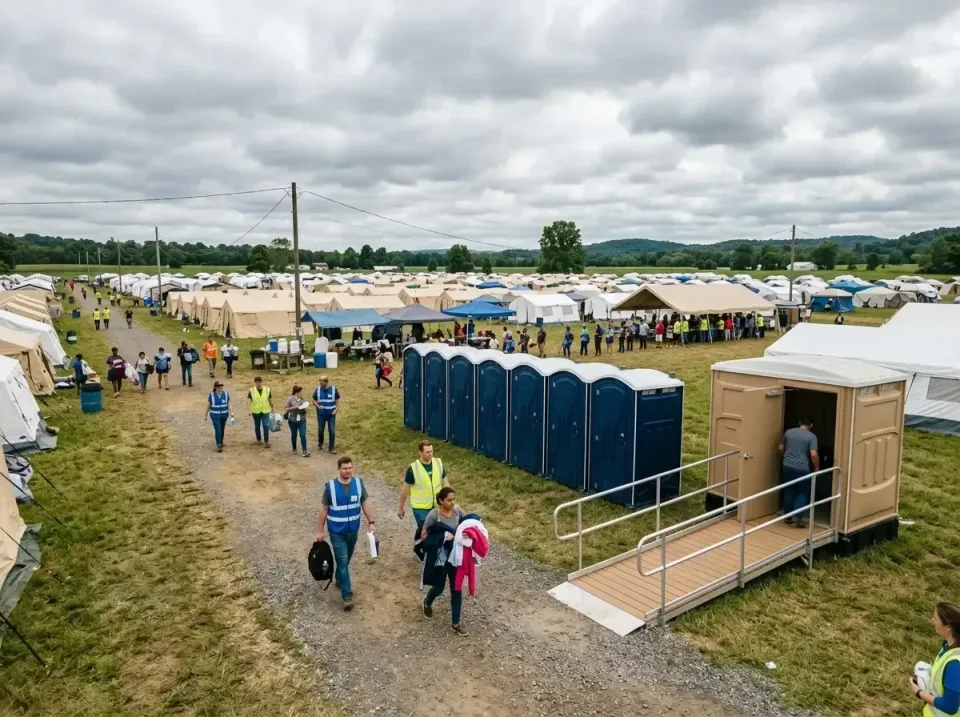 disaster-relief-camp-restrooms-010 — frequently asked questions, Dumpster & Portable Bathrooms Rental in Piney Green, NC